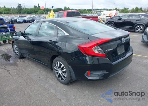 2017 Honda Civic Lx из США, поврежденный, VIN 19XFC2F54HE201077